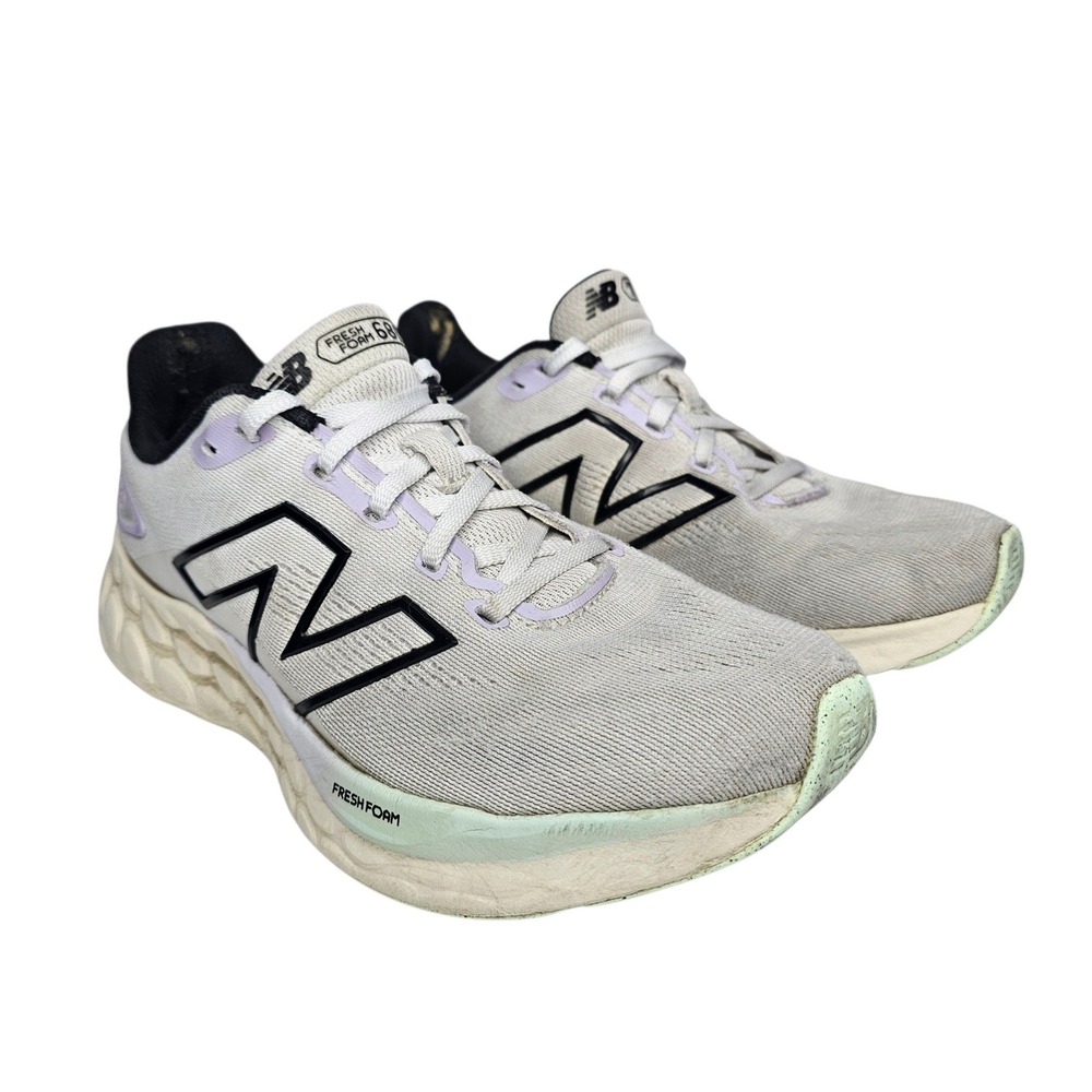 New Balance Fresh Foam 680 Women 8 Grey W680LG7 Running Sneakers Athletic Shoes